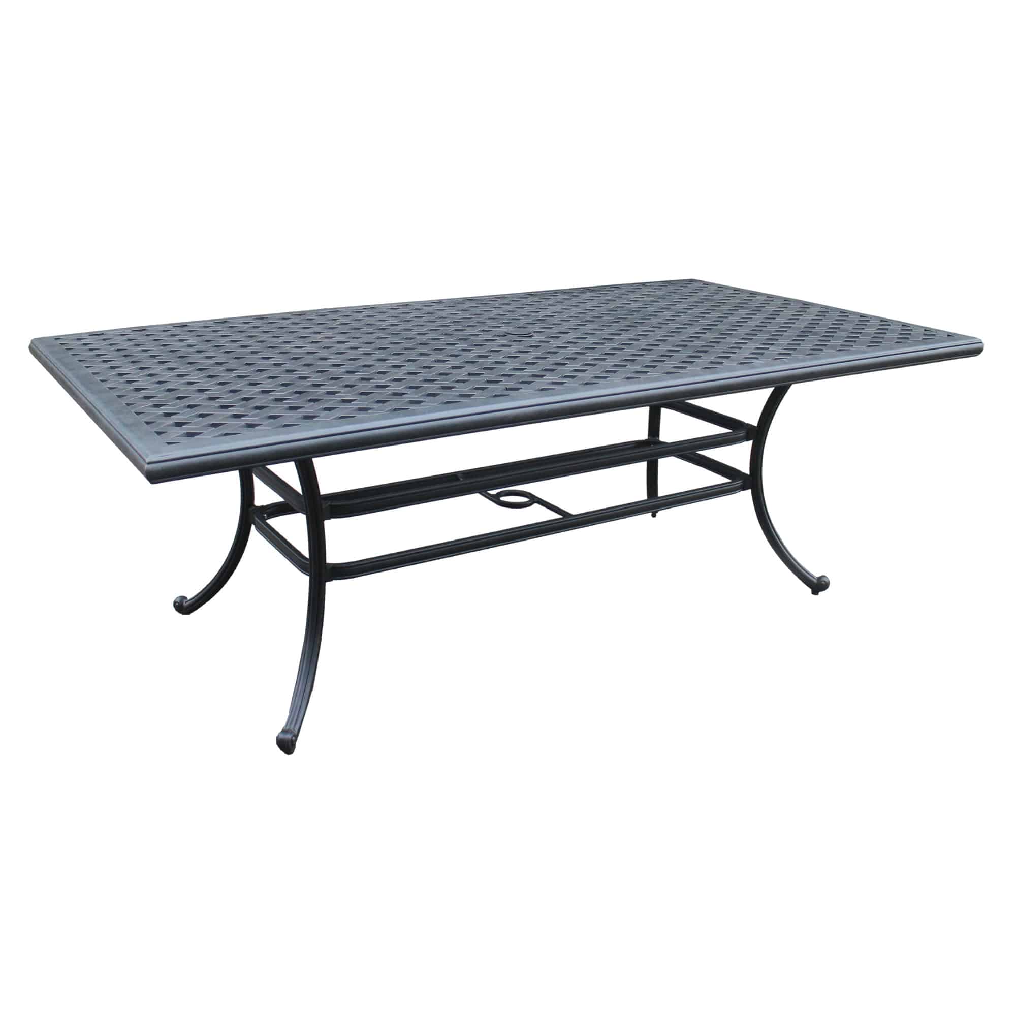 Angled 46 x 86'' rectangle table