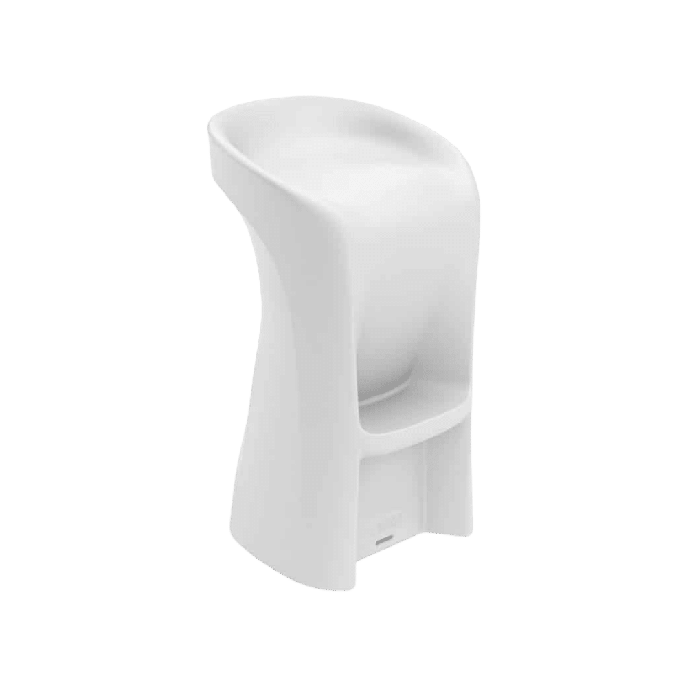 Ledge Lounger Signature Barstool White