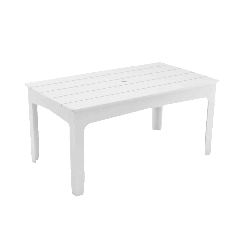 Ledge Lounger Mainstay Round Dining table White