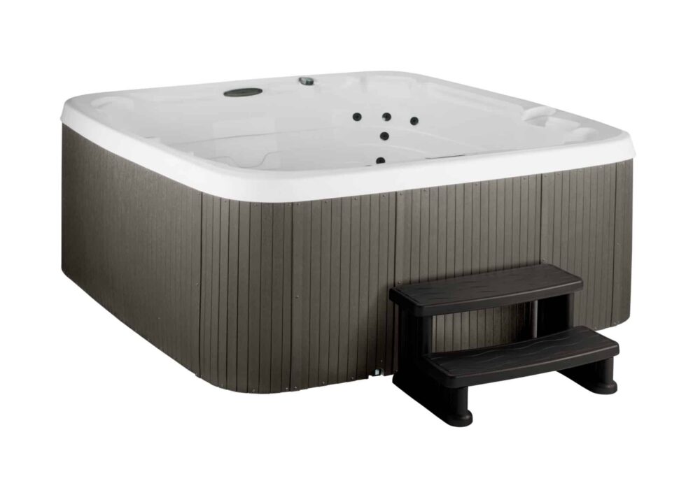 LS450DX-Arctic_White-Coastal_Gray-Product-Sideview-Snap_Steps