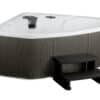LS300_Plus-Arctic_White-Coastal_Gray-Product-Sideview-Snap_Steps