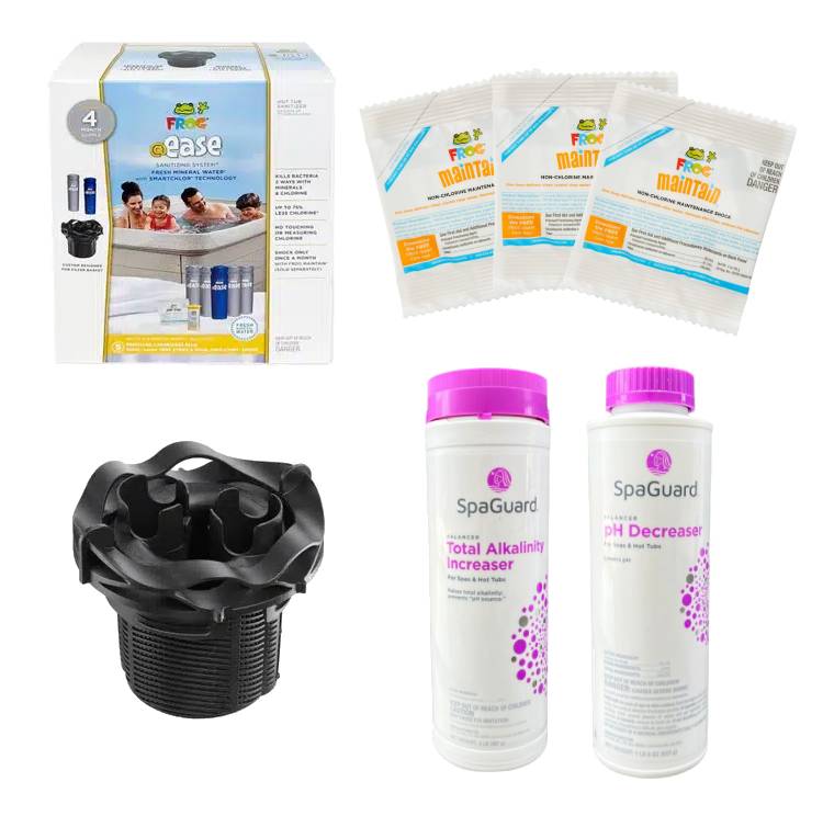 ‘@Ease Sanitizer Kit with Filter Basket Upgrade/Conversion